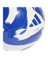 adidas Tiro Club Trainingsball Weiss Blau - weiss
