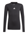 adidas Team Base Top langarm Kids Schwarz - schwarz