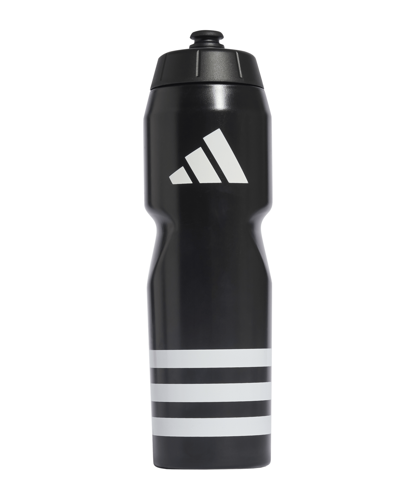 adidas Tiro Trinkflasche 750ml Schwarz Weiss - schwarz