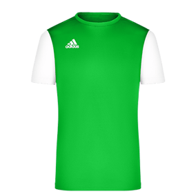 adidas Estro 19 jersey shorts sleeve light green white