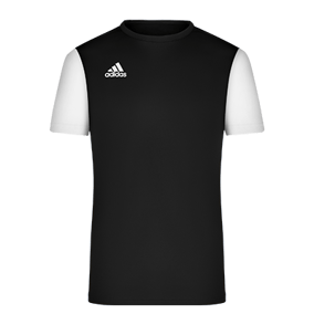 adidas Estro 19 jersey shorts sleeve black white