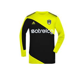 adidas Squadra 21 goalkeeper jersey kids  yellow black