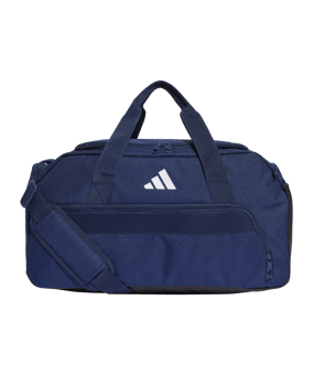 adidas Tiro League Duffel Bag Gr. S Blau Schwarz - dunkelblau