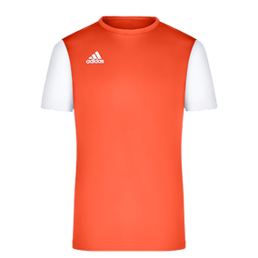 adidas Estro 19 jersey shorts sleeve orange white
