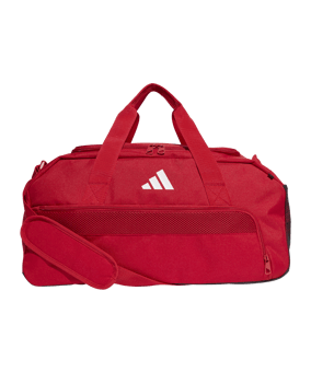 adidas Tiro League Duffel Bag Gr. S Rot Schwarz - rot