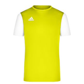adidas Estro 19 jersey shorts sleeve yellow white