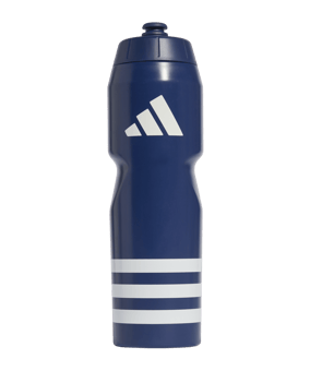 adidas Tiro Trinkflasche 750ml Blau Weiss - blau