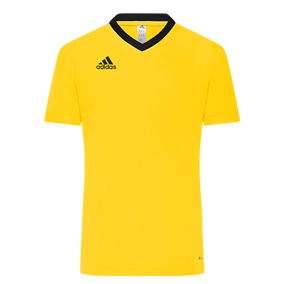 adidas Entrada 22 camisa amarelo and black 