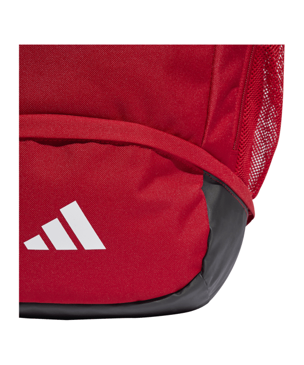 adidas Tiro 23 League Rucksack Rot Schwarz Weiss - rot