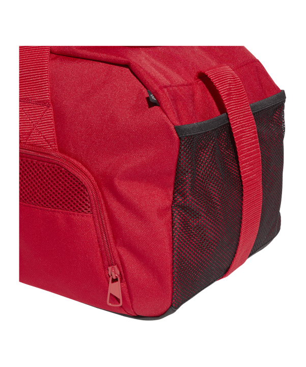 adidas Tiro League Duffel Bag Gr. S Rot Schwarz - rot