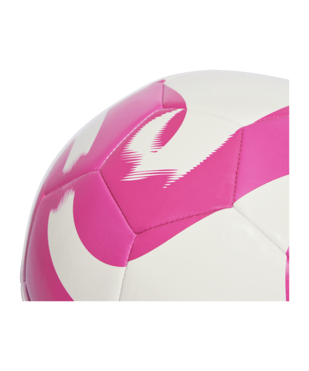 adidas Tiro Club Trainingsball Weiss Pink - weiss