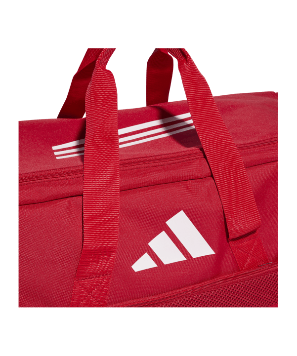 adidas Tiro League Duffel Bag Gr. L Rot Schwarz - rot