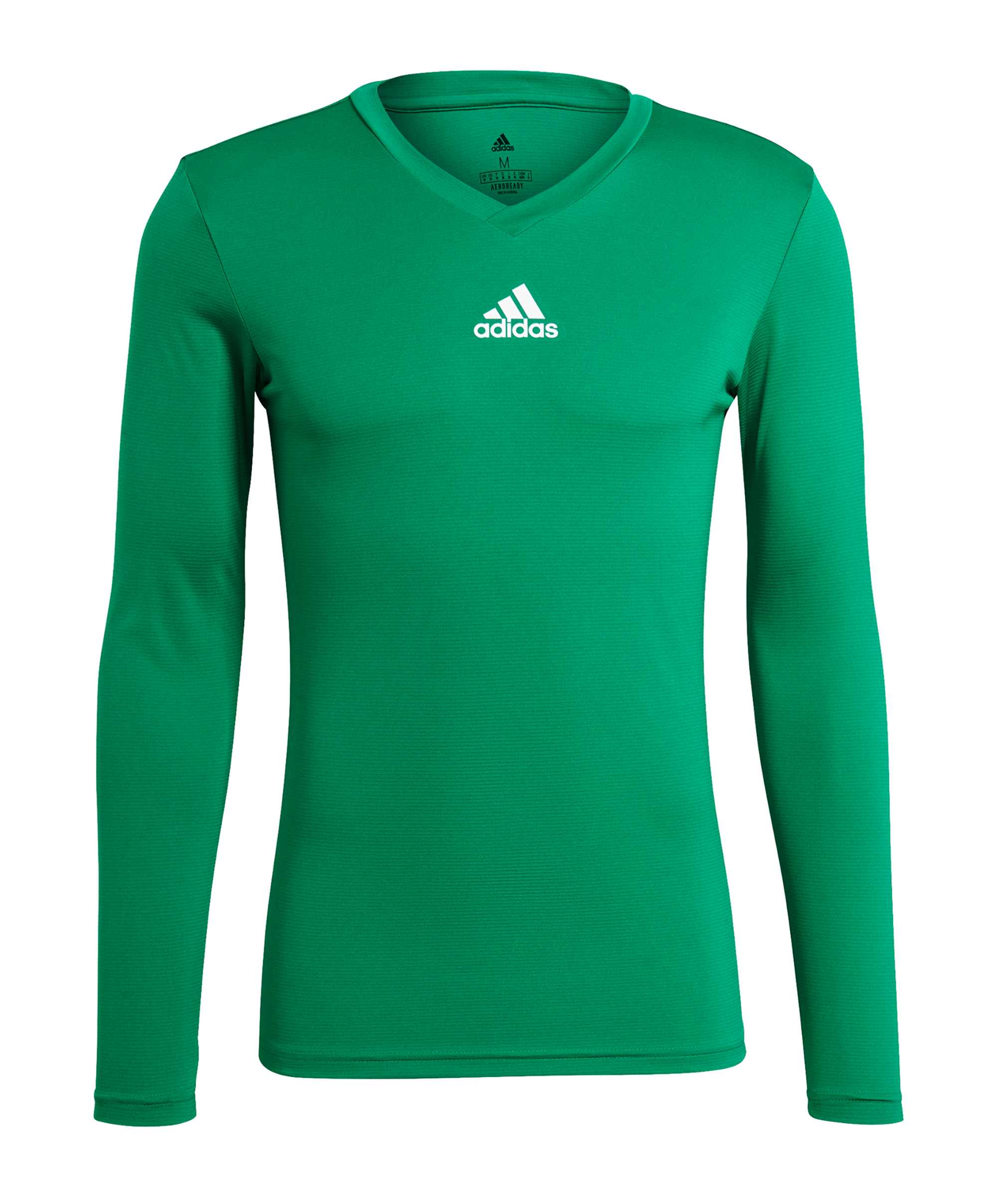 adidas team Base Top long sleeve dark green